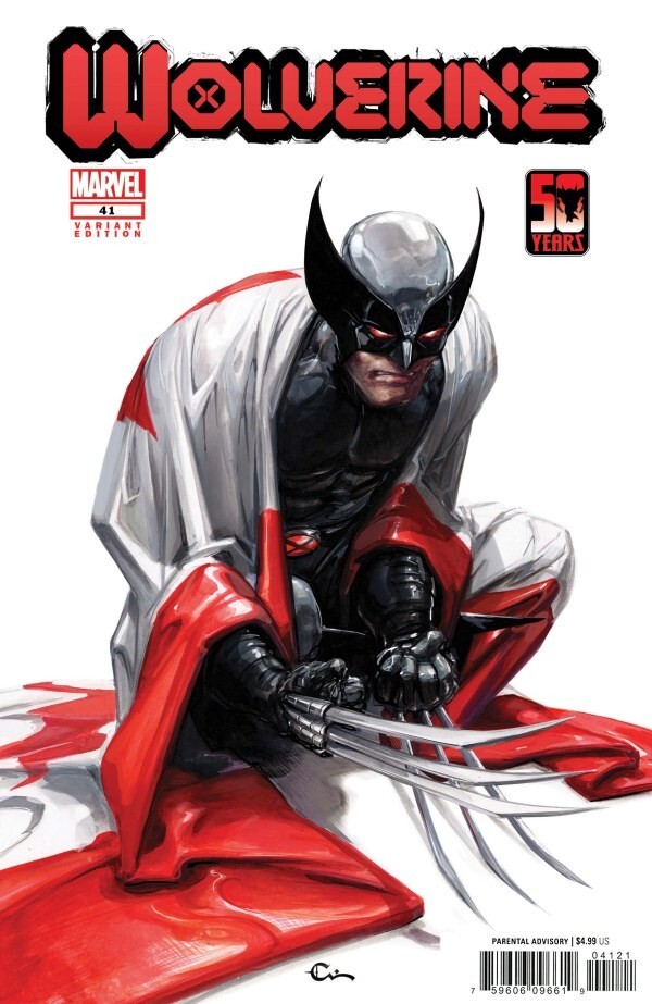 WOLVERINE #41 Clayton Crain Canadian Flag Variant Cover 2024 NM