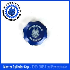 Sinister Diesel Master Cylinder Cap for 1999-2016 Ford Powerstroke