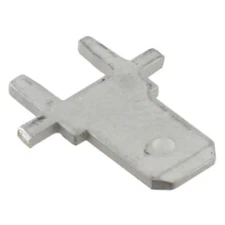 63525-1, TE Connectivity/AMP, 0.187" Quick Male Solder Connector, Lot of 100 pcs