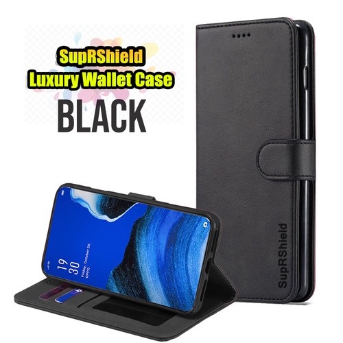 For Oppo A78 A77 5G AX5S AX7 Wallet Leather Case Flip Card Shockproof Cover - Picture 11 of 23