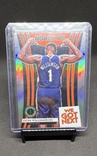 2019-20 Panini NBA Hoops Premium Stock - We Got Next Zion Williamson #9 Holo(RC)
