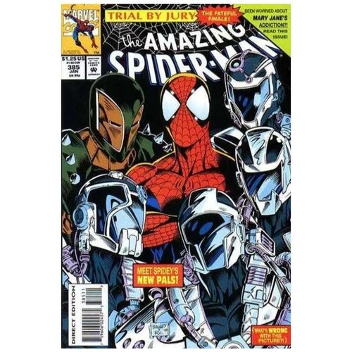 Amazing Spider-Man #385 - 1963 series Marvel comics VF+ [x