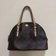 Coach Peyton signature satchel brown