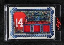 2021 Leaf Art of Hockey Paint by Numbers Relics Navy 14/20 Brendan Shanahan 1q2