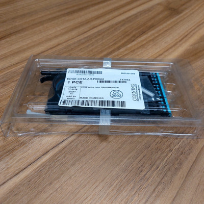 Corning EDGE- CS12-AD-P00QU Splice Cassette New Open Box UNUSED