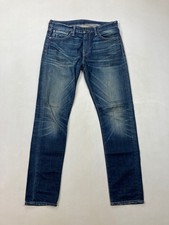 LEVI 508 SLIM TAPERED Jeans - W31 L32 - Navy - Great Condition - Men's