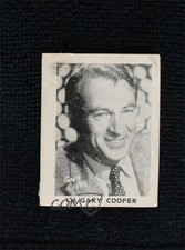 1960s Venezuelan Stars Black and White Gary Cooper #136 0xi1