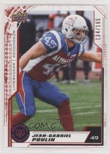 2020 Upper Deck CFL Red 134/165 Jean-Gabriel Poulin #159 r8k