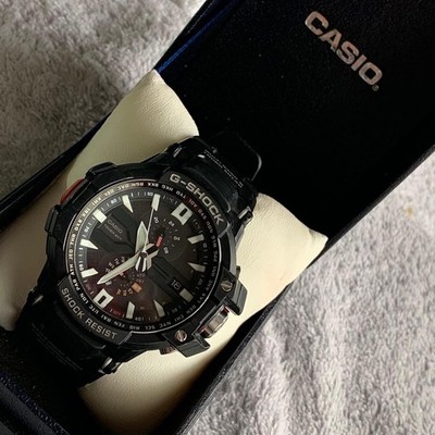 Casio Gravity Master GW-A1000 Analog Automatic 49mm Black Used | eBay