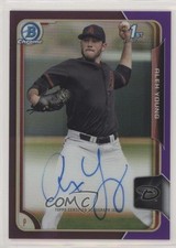 2015 Bowman Draft Chrome Pick Purple Refractor /250 Alex Young #BCA-AY Auto s3e