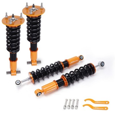 Front & Rear Air to Coil Spring Conversion Kit for GMC Yukon XL 1500 2007-2009