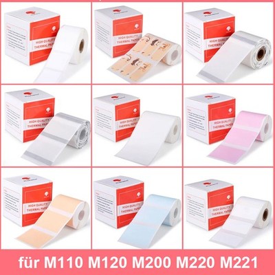 Phomemo M110 M200  Round Square Sticker Paper Self-Adhesive Label sticker