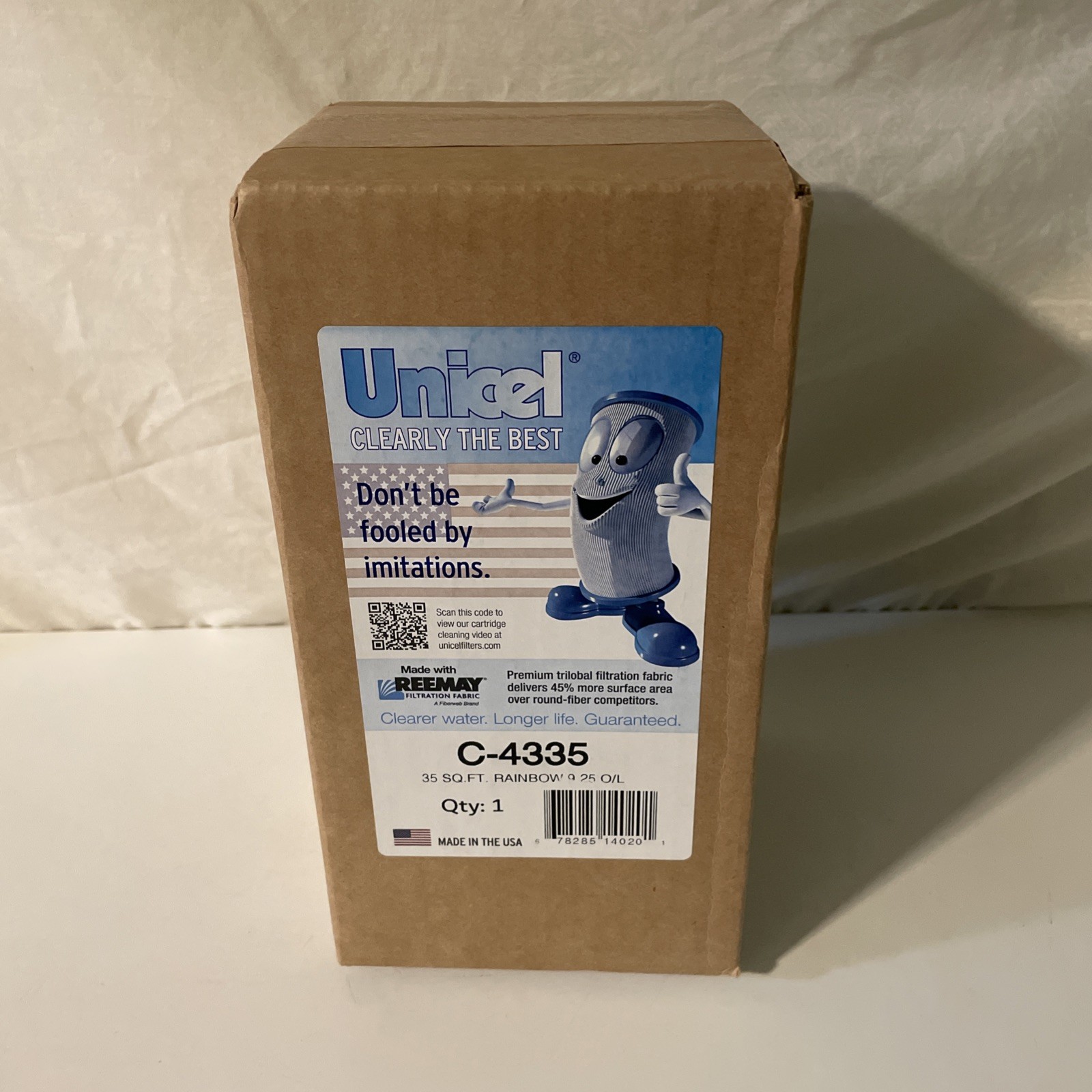 Unicel C-4335 35 Square Foot Rainbow 9.25 O/L Pool Hot Tub S