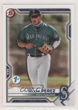 2021 Bowman Draft 1st Edition Milkar Perez #BD-117 0b3