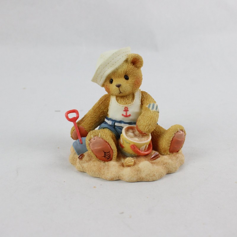 Enesco Cherished Teddies Gregg Figurine 1996 Everything Pails 203505
