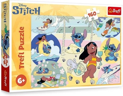 NEW Trefl Jigsaw Puzzle 160 Pieces 6+ Ages Disney Stitch Rules