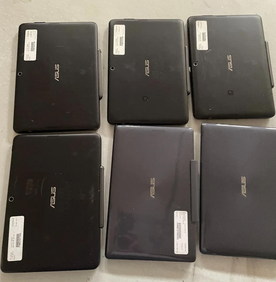 Lot 6: ASUS Pad K010E (4X)  & ASUS T100T(2X)  10.1" Tablet  W/KB*8Untested*#3M02 - Image 2 of 4