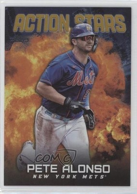 2023 Topps Update Action Stars Gold 46/75 Pete Alonso #AS-13 16kt