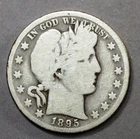1895-O Barber Half Dollar Pleasing G