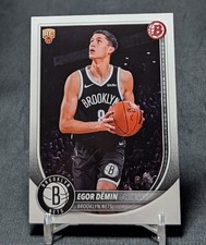 Egor Demin Rookie RC 2025-26 Bowman NBA Basketball Card #8 Brooklyn Nets