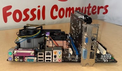 ASUS P5N-D LGA 775 ATX Intel Core2 CPU @ 2.40GHz 2Gb DDR3 RAM Plus Video Card