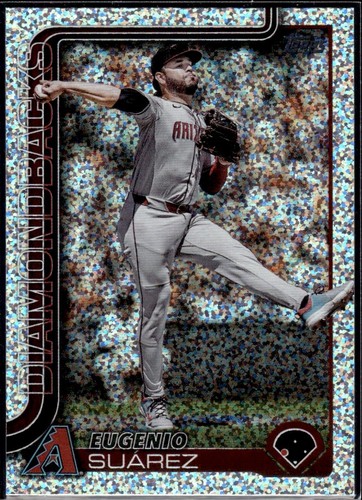 2025 Topps Series 1 "Sand Glitter Foil" Eugenio Suarez #328
