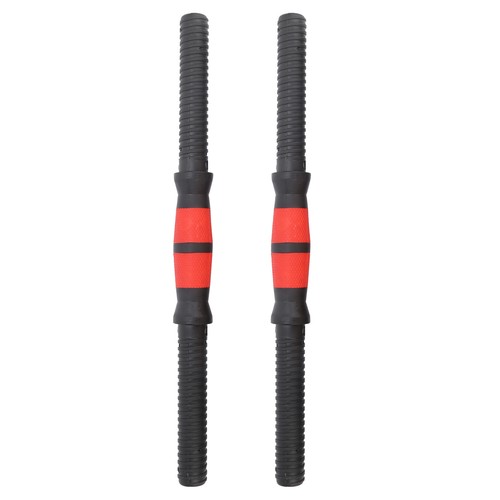 40cm Hantelstangen Gewichtheben Hantelgriffe mit 4 Stück Muttern Fitness FA - Bild 6 von 22