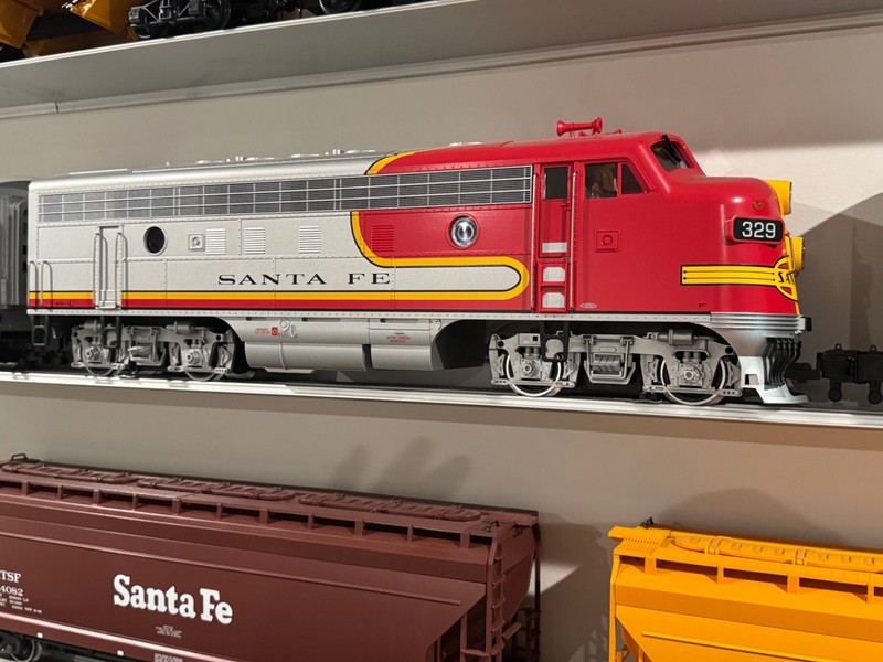 LGB 20581 G Santa Fe F7A Unit Diesel Locomotive with Lights & Sound LN/Box
