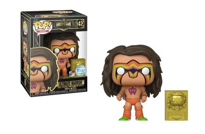 WWE FUNKO POP #142 Hall of Fame Ultimate Warrior NEU & OVP