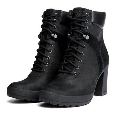 Timberland Camdale Field Boots 8.5. Black High Heel Boots