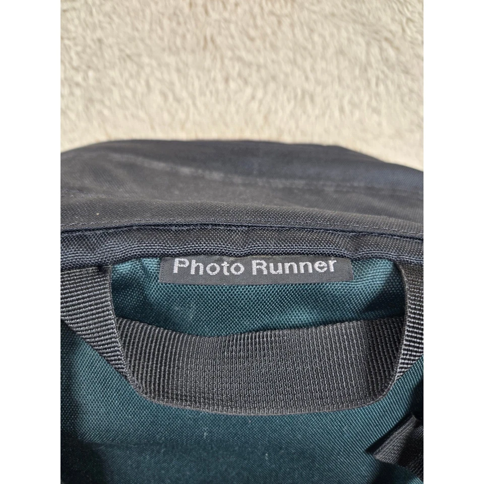 Lowepro Photo Runner Waist Bag Camera Bag Green Black Padded Organizer - Image 2 of 4