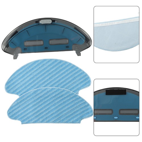 Water Tank Mop Cloth Set For Medion MD 19601 Robotic Vacuum Cleaner Replacement - Zdjęcie 10 z 16