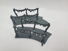 1983 MOTU Snake Mountain BRIDGE & RAILS Masters of the Universe part Lot2