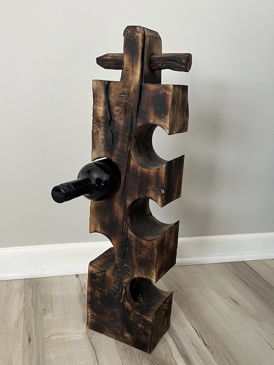 Handmade Wooden Freestanding Wine Racks & Bottle Holders for sale