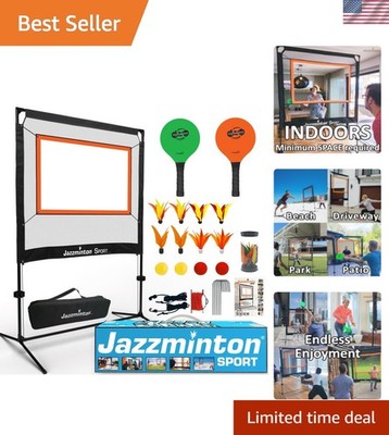 Sport   The  Paddle Game with Net for Indoors & Outdoors   Active, Joint-Frie...