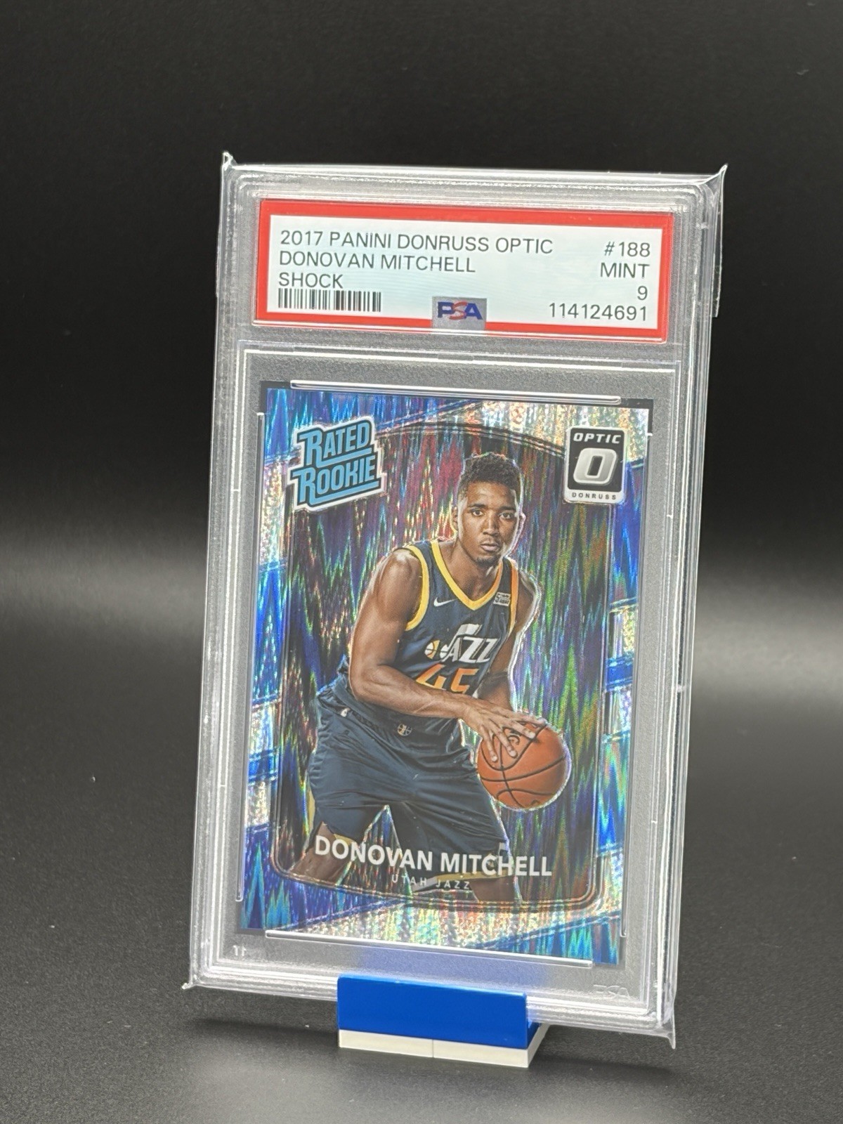 Donovan Mitchell 2017 Optic #188 Shock Price Guide - Sports Card