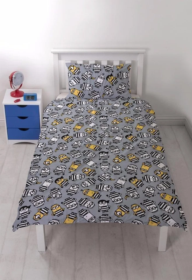 Edredón edredón cortinas ropa de cama Despicable Me 3 Minions Jailbird Foto 3 de 4