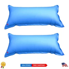 4ft x 8ft Heavy Duty Pool Pillow - Winter Ice Equalizer in Durable Vinyl
