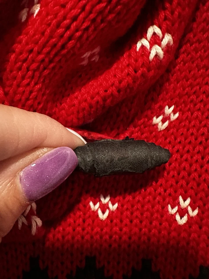 Suéter Chaps Mujer Fair Isle Cuarto Rojo Vacaciones Feo Algodón Talla L P Esquí Foto 4 de 4