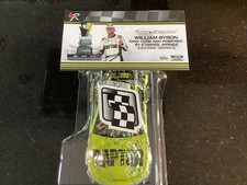 WILLIAM BYRON AUTOGRAPHED 2025 CHEVY CAMARO RAPTOR IOWA RACE WIN DIECAST CARD