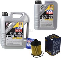 Inspektionskit Filter Liqui Moly ÖL 6L 5W-40 FüR Suzuki SX4 GY 1.9 Ddis 4X4