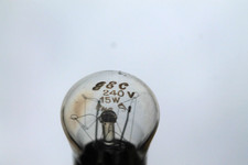 RARE Vintage GEC Pygmy Bulb 240V 15W Bayonet Base Collectors / Restoration Lamp