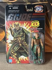 G.I. Joe 25th Anniversary Cobra Emperor Serpentor Action Figure 2007 Foil