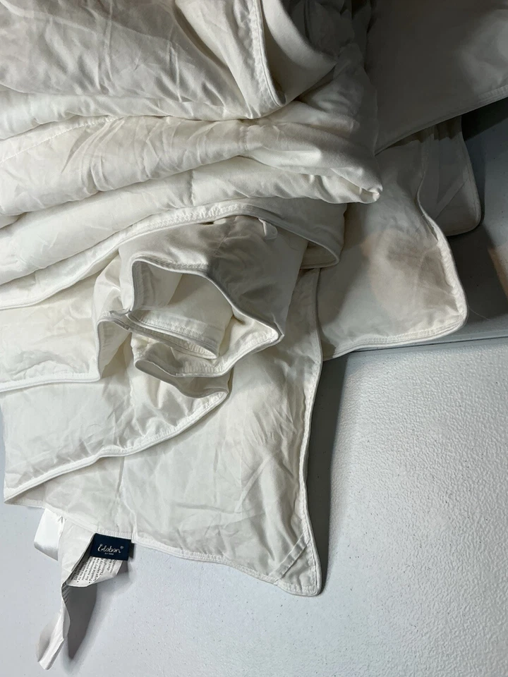 Edredón Plumón Pluma de Ganso Completo/Queen Glabon Ligero Foto 3 de 4