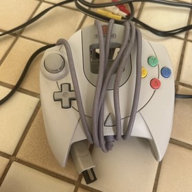 SEGA Dreamcast Console White Console Controller And Games TESTED WORKING!