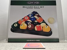 Billiard Ball Set Classic Sport NIB