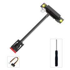 M.2 NGFF AE Key to PCIExpress 1X 4X 8X 16X Adapter Cable for Networking Cards