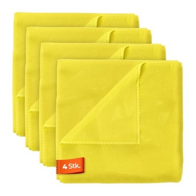 4x ADBL Poliertuch Chick Spezial Mikrofasertuch Trockentuch 300GSM 40cm×40cm