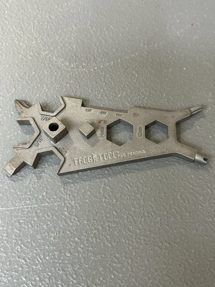 NUEVO Herramienta Rana 12 Funciones Multiherramienta Acero Inoxidable Gatco Sellado Nuevo de Lote Antiguo Foto 2 de 2