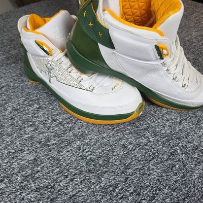 Nike Air Jordan 22 XX2 Seattl Supersonics Ray Allen PE Style Nike Air Jordan 22 XX2 Seattl Supersonics Ray Allen PE Style